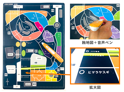 触地図＋音声ペン