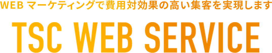 WEB マーケティングで費用対効果の高い集客を実現します Takara Supply Communications WEB SERVICE