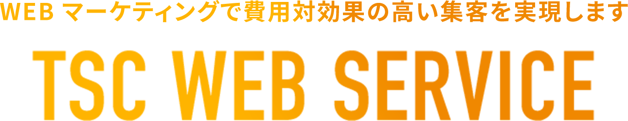 WEB マーケティングで費用対効果の高い集客を実現します Takara Supply Communications WEB SERVICE